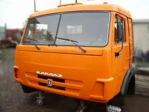 Фото: кабина КАМАЗа 53215 с капремонта