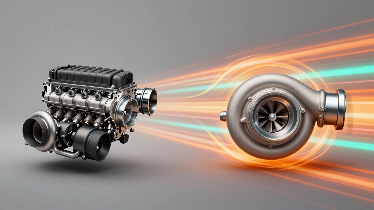 Сравнение работы турбины до и после прошивки: медленный и быстрый отклик на газ.